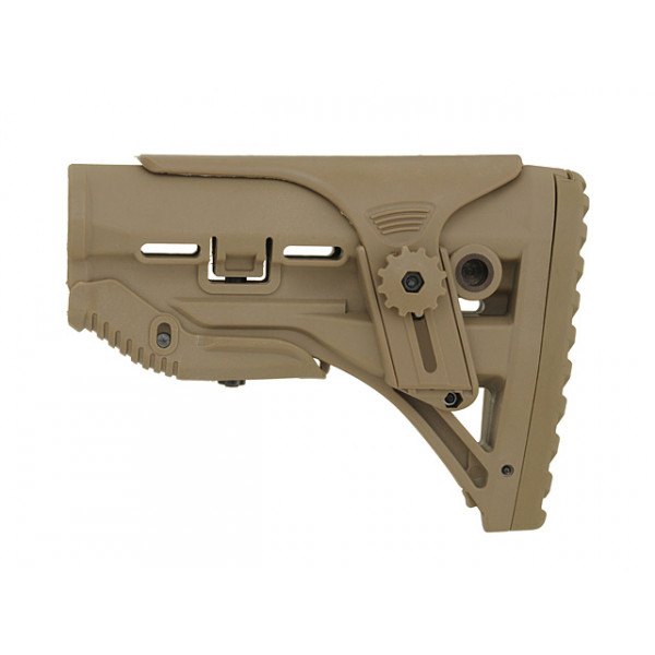 Приклад Sleek Buttstock w / Cheek Rest - Dark Earth [Big Dragon]